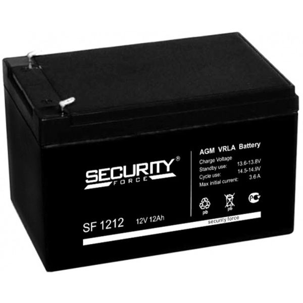 Аккумуляторная батарея Security Force SF 1212