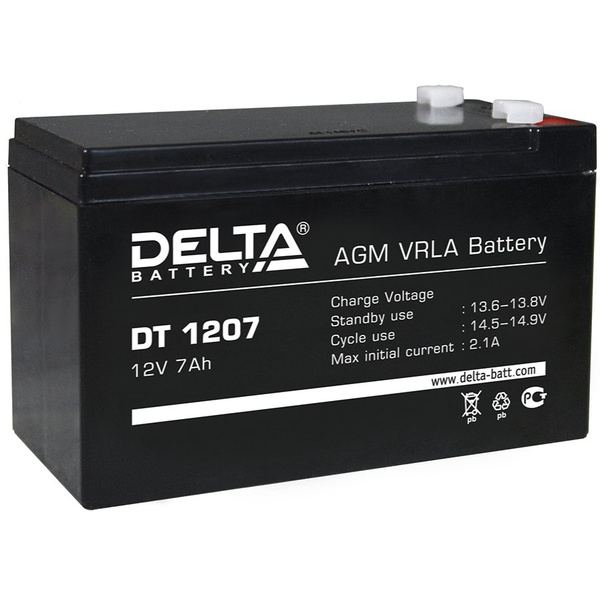 Аккумуляторная батарея Delta DTM 1207