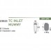 Вкладыш в спальный мешок High Peak TC Inlett Mummy Вкладыш в спальный мешок High Peak TC Inlett Mummy