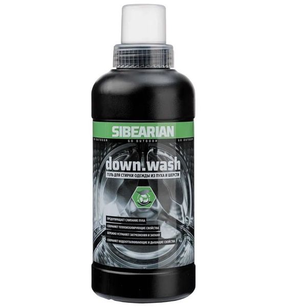 Гель для стирки одежды из пуха и шерсти Sibearian Down Wash (500 мл) Гель для стирки одежды из пуха и шерсти Sibearian Down Wash (500 мл)